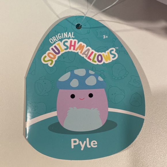 Squishmallow Pyle the Mushroom 8” NWT - Picture 3 of 3